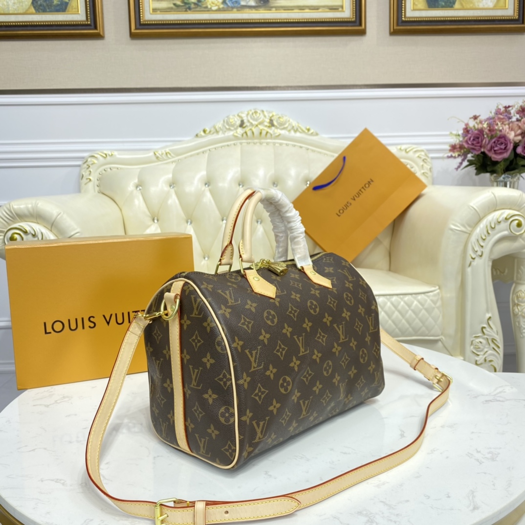 Louis Vuitton SPEEDY BANDOULIERE 30 Monogram Handbag M41112 